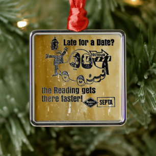 Septa Reading Linjer Service Metall Ornament