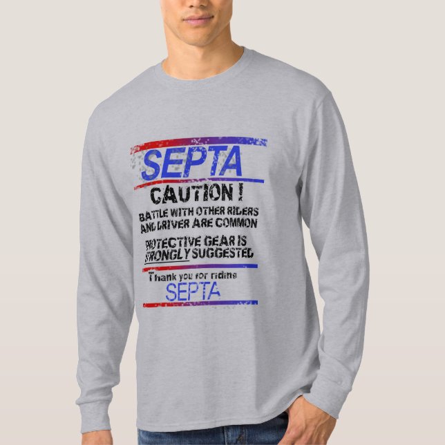 SEPTAstridvarning! T Shirt (Framsida)
