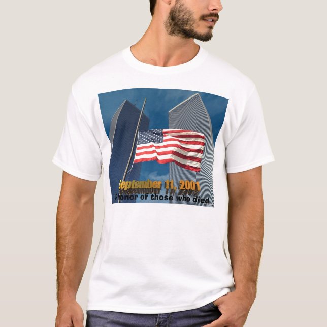 September 11, 2001 tee shirt (Framsida)