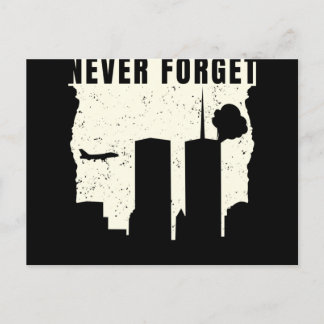 September-11-attackerna-aldrig-glömma Vykort