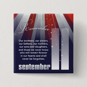 September 11 - Det patriotiska minnet klämmer fas Knapp