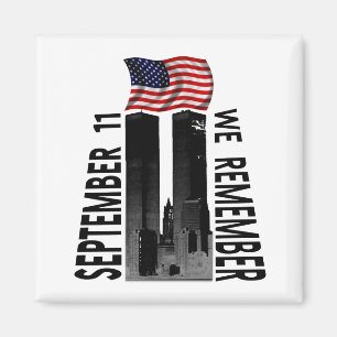 September 11 minns vi minnes- Tribute Magnet
