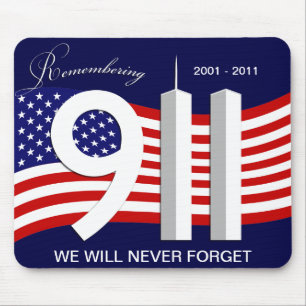 September 11th - 9/11 10th årsdag Mousepad Musmatta