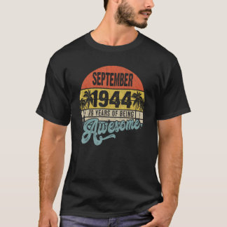 September 1944 79 års vistelse i Fantastisk T Shirt