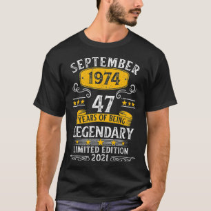 September 1974, 47:e årstidsgåva För manar T Shirt