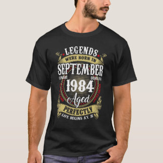 September 1984, 38:e födelsedagen 38:e året gammal t shirt