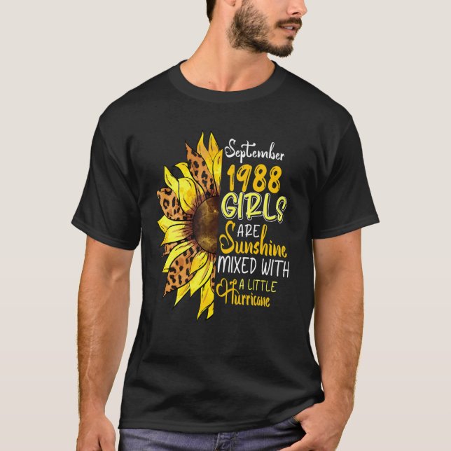 September 1988 flickor är solsken blandad med hurr t shirt (Framsida)