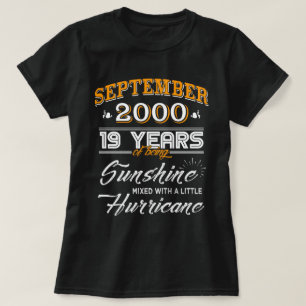 September 2000, 19 år av att vara solsken t shirt