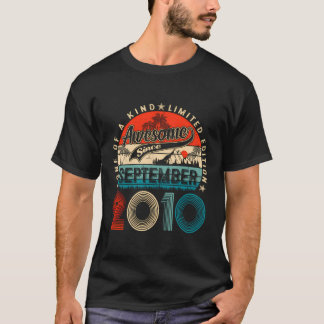 September 2010 13 år gammal 13:e födelsedagsgåva t shirt