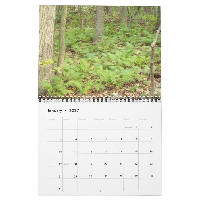 September 2010 - December 2011 naturkalender Kalender (Jan 2027)