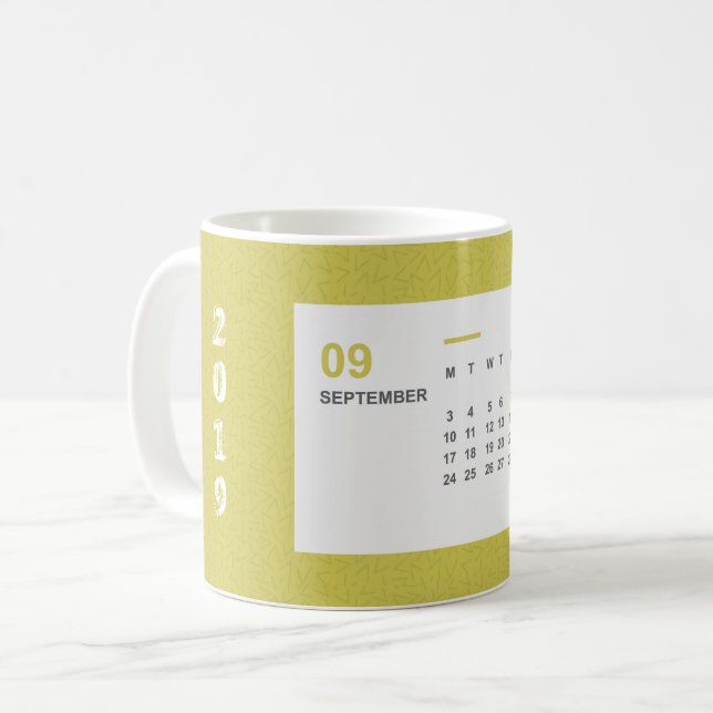 September 2019 kaffemugg (Framsida vänster)