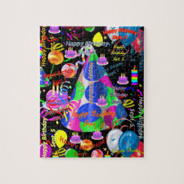 September, 5-födelsedagen Jigszle Puzzle Pussel