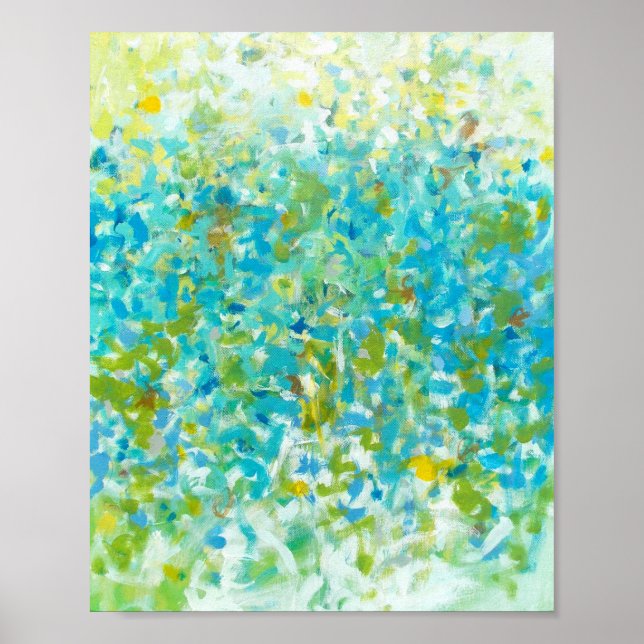 September 8 x 10-tums arkivering för Abstrakt Skri Poster (Framsidan)