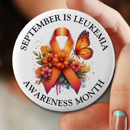 September är Leukemia Awareness Month Knapp
