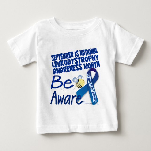 SEPTEMBER ÄR LEUKODYSTROPHY-MEDVETENHETMÅNADEN TEE SHIRT (Framsida)