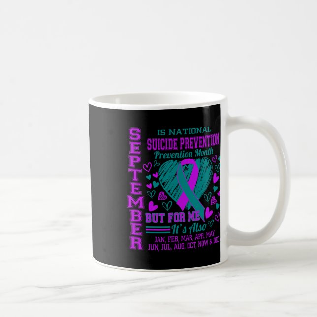 September är nationell medvetenhet om förebyggande kaffemugg (Höger)