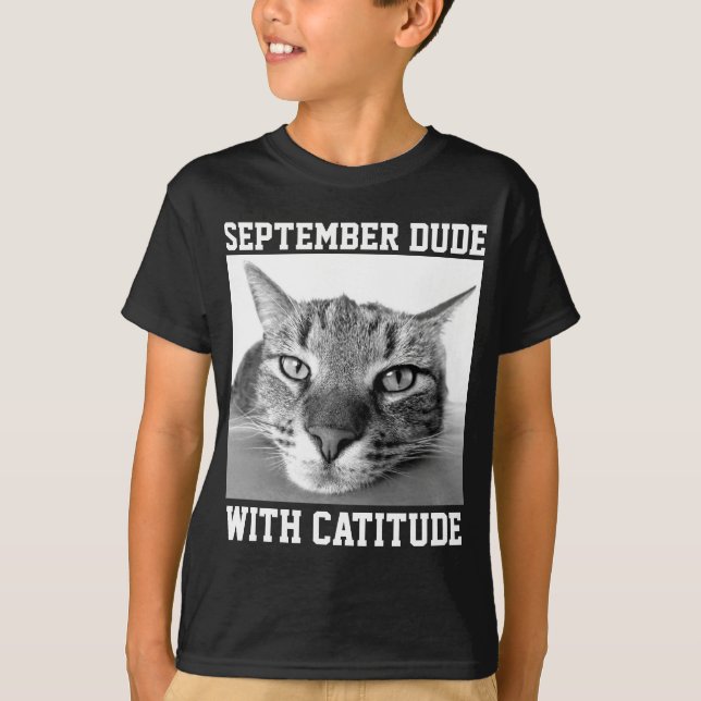 SEPTEMBER BIRTHDAY T-shirts & hoodies for guy, Kat (Framsida)