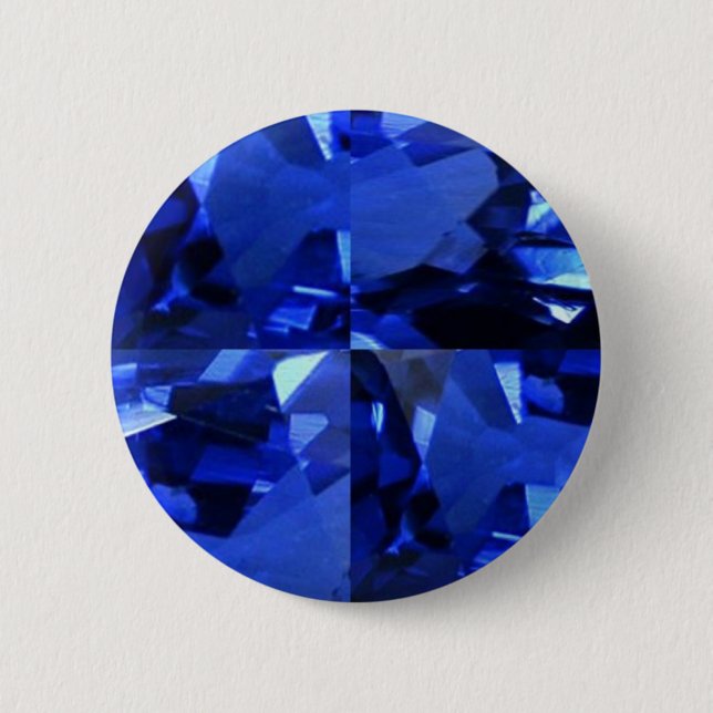 September Birthstone Gems Knapp (Framsida)
