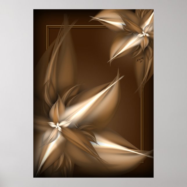 September Brown-tryck Poster (Framsidan)