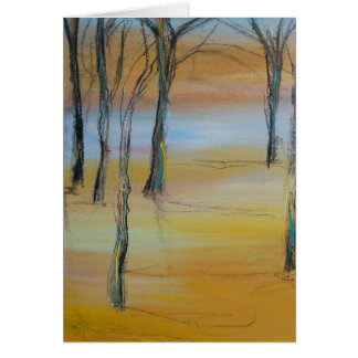 September dimma hälsningskort