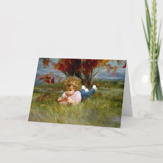 September flicka kort