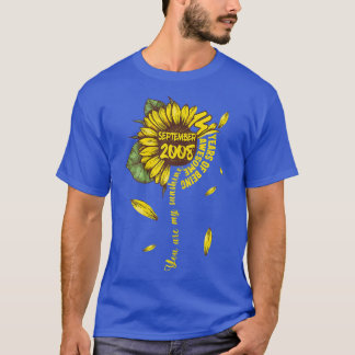 September Flickor 2008 14:e solrosdagen T Shirt