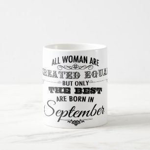 September födelsedagmugg kaffemugg