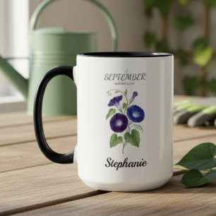 September Födelsedagspresent Födelsedagsblomma Pra Mugg