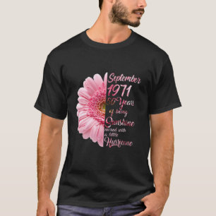 September Girl 1971 T 50 Years 50th Birthday Shirt