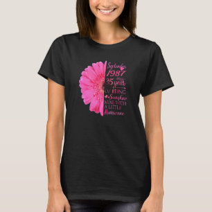 September Girl 1987 35 Years 35e Birthday T Shirt