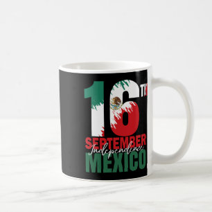 September Mexikanska Independence day Shirt Mexiko Kaffemugg