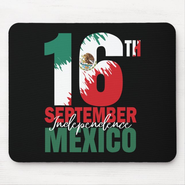 September Mexikanska Independence day Shirt Mexiko Musmatta (Framsidan)