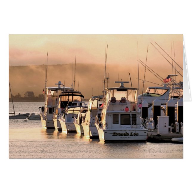 September Mist Hälsningskort (Framsidan Horizontal)