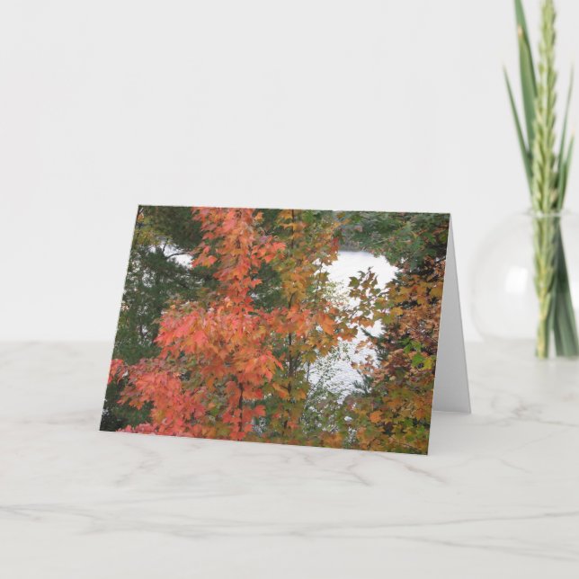 September-morgon Kort (Framsida)