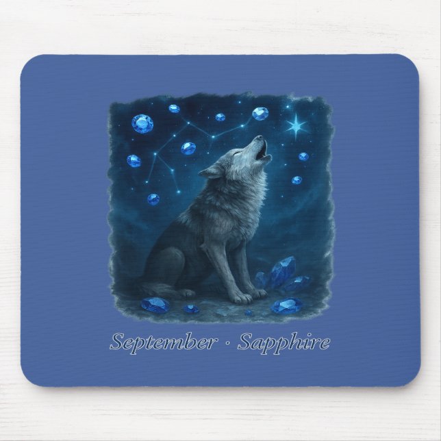 September Sapphire - Celestial Varg Musmatta (Framsidan)