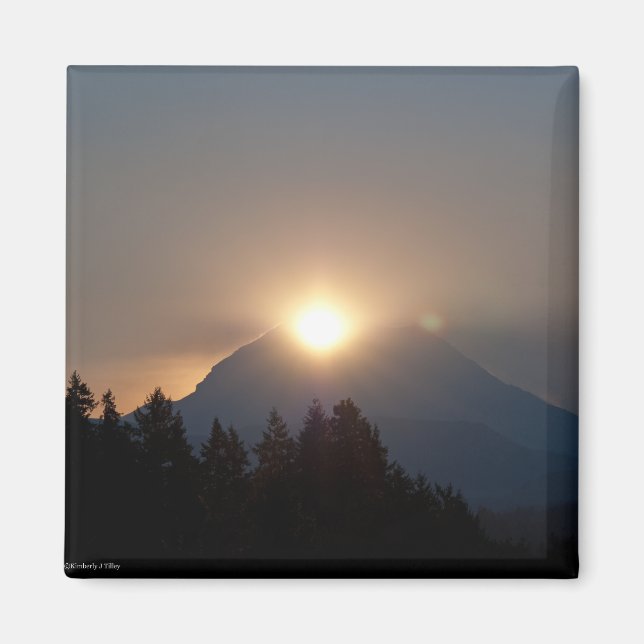 September Soluppgång Magnet (Framsidan)