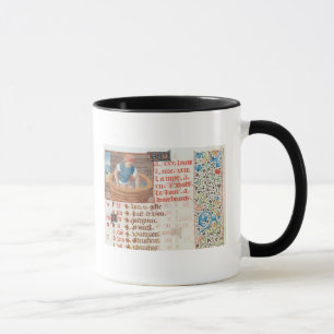September: Trampling av druvor Mugg