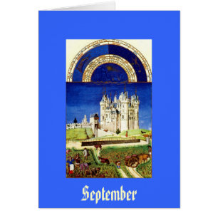 September - Tres Riks Heures du Duc de Berry OBS Kort