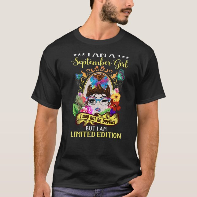 September Våg födelsedag ej Perfekt T Shirt (Framsida)