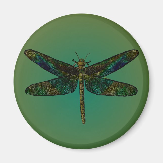 September Vinge Dusk Flee Magnet (Framsidan)