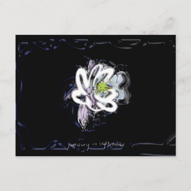 september vykort (Framsida)