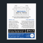 Septic Tank, Septic Company, Septic Ingenjör Flygblad<br><div class="desc">Septisk Tank,  Septic Company,  Septic Ingenjör reklamflygare i Affärskortet Store.</div>