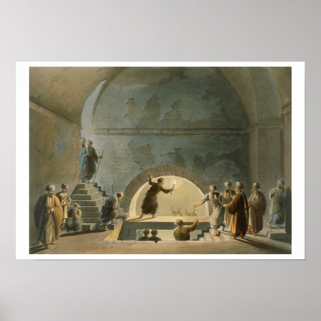 Sepulchral Chamber, nära Bethany, från "Views of P Poster (Framsidan)