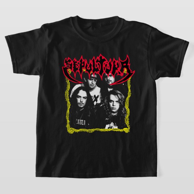 Sepultura T Shirt (Laydown)