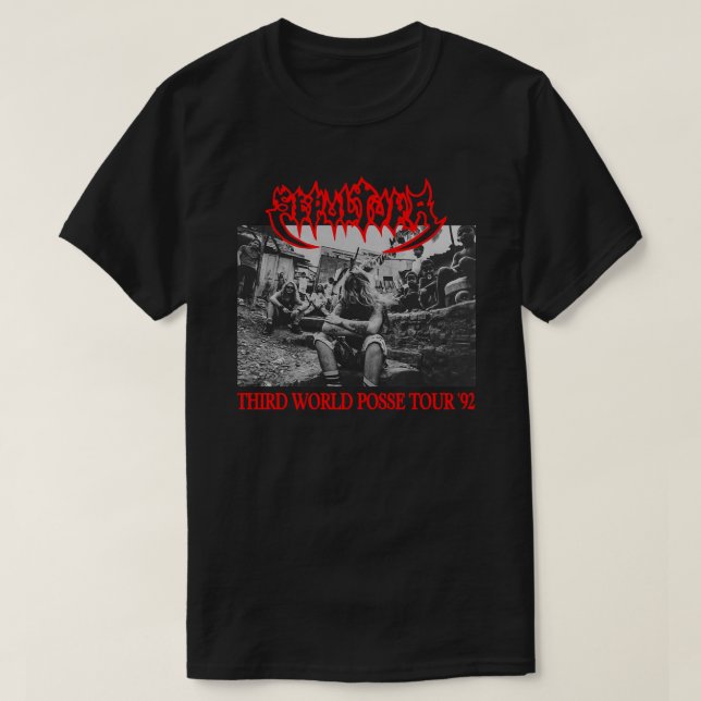 Sepultura Third World Posse Essential T-Shirt (Design framsida)