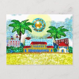 Sequin Bondi Beach Sydney Australia Vykort