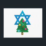 sequin christmukkah hanukkah helg vykort<br><div class="desc">christmukah, "david-stjärna", "julgran", christmas, julafton, "ful christmas", interreligiös,  "interreligiös tro", christian, chrismukkah, hanukah, chanukah glitter, sekvins, jewant, helgdagars, jew, neon rosa blue blank blank blank blank</div>