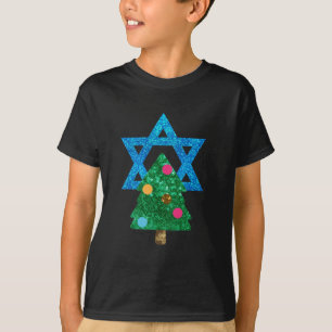 sequin christmukkah hanukkah t-shirt