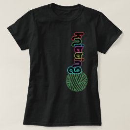 Sequin Glow Knitting T Shirt