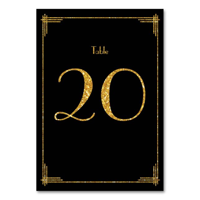 Sequins Guld enligt artikel 20 i beslut 20 om bröl Bordsnummer (Framsidan)